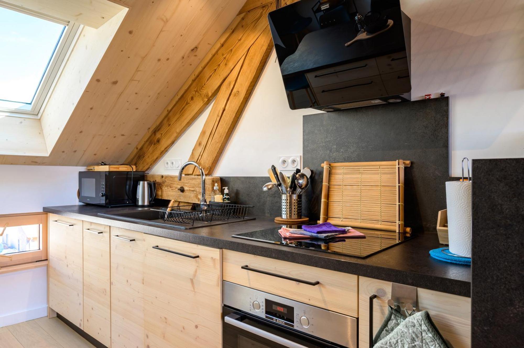 Sous Le Toit De Marie Et Jean Apartment ลาแบรส ภายนอก รูปภาพ